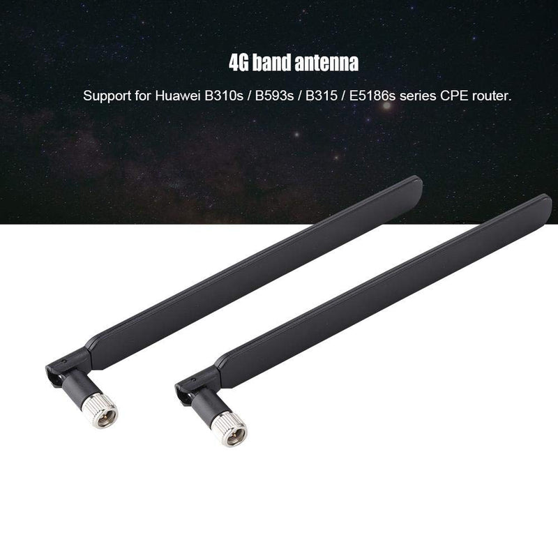 DEWIN Signal Antenna - SMA Male Antenna, LTE Signal Gain Antenna Accessory for B310s B593s B315 E5186s Router, 2Pcs