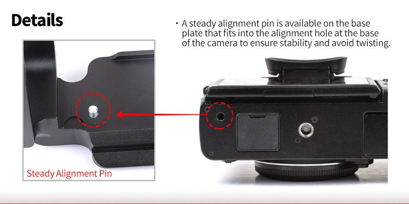 Sunwayfoto PFL-XT3 QR L Plate/Bracket for Fuji X-T3 Camera ARCA/RRS Compatible Sunway XT-3