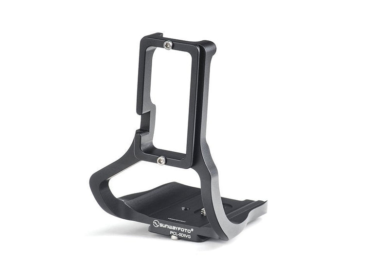 SUNWAYFOTO PCL-5DIVG L Plate for Canon 5D Mark IV Camera with Battery Grip Arca/RRS Sunway