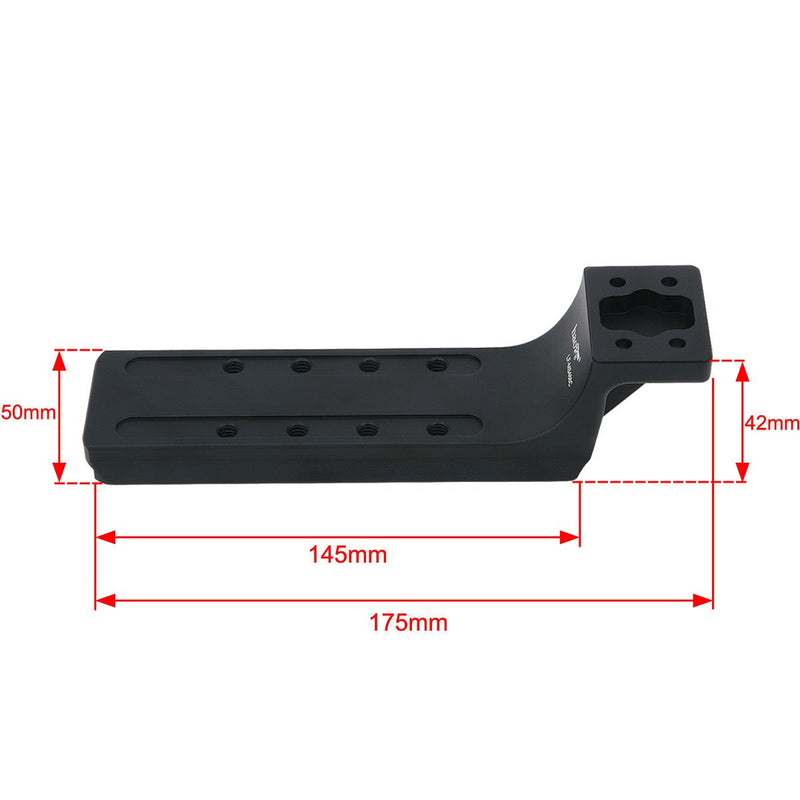 Haoge Lens Collar Replacement Foot Tripod Mount Ring Stand Base for Canon 400mm F2.8 is/ISII, 500mm F4.5 L, 600mm F4 is/ISII, 800mm F5.6 is fit Manfrotto Benro Sirui Tripod Fluid Video Head Manfrotto Fluid Video Head Standard