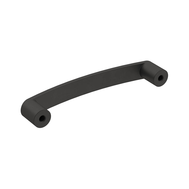 Amerock | Cabinet Pull | Matte Black | 3-3/4 inch (96 mm) Center-to-Center | Rift | 1 Pack | Drawer Pull | Cabinet Handle | Cabinet Hardware 3-3/4 in. Center-to-Center
