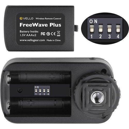 Vello FreeWave Plus Wireless Remote Shutter Release for Sony Multi-Terminal