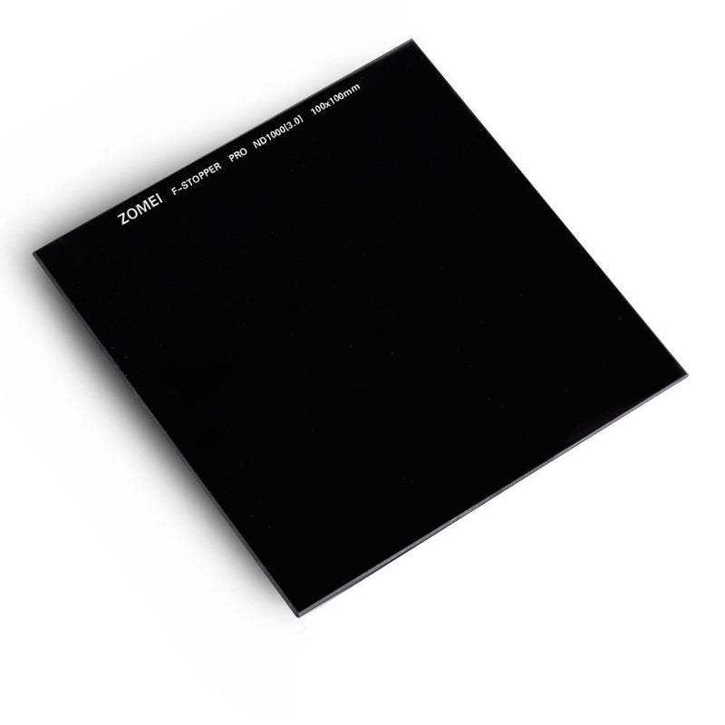 [AUSTRALIA] - ZOMEI Square PRO 100100mm 10 Stop Ultra Slim HD 18 Layer Multi-Coated SHOTT Glass ND 3.0 Neutral Density Gray Lens Filter ND1000 100MM 