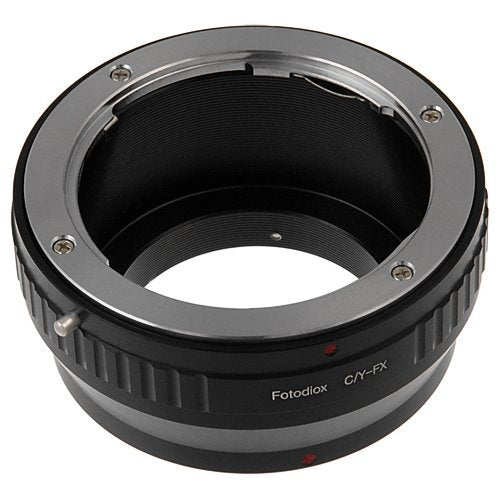 Fotodiox Lens Mount Adapter Compatible with Contax/Yashica (CY) SLR Lens on Fuji X-Mount Cameras Standard