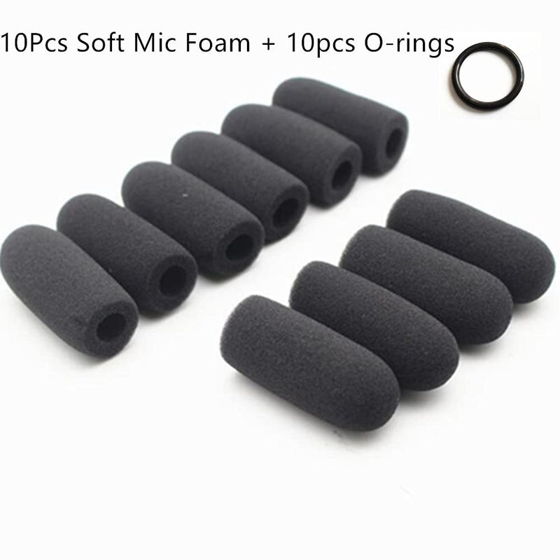 Replacement Aviation Microphone Windscreens Mic Foam Covers for David Clark M-4/M-7 Headsets Microphone