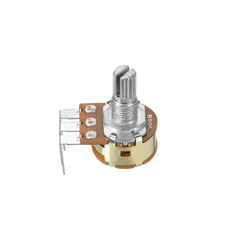 [AUSTRALIA] - uxcell WH148 Potentiometer with Switch 50K Ohm Variable Resistors Single Turn Rotary Carbon Film Taper 10pcs 