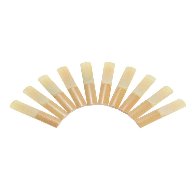 ammoon 10pcs Bb Tenor Saxophone Sax Bamboo Reeds Strength 2.0