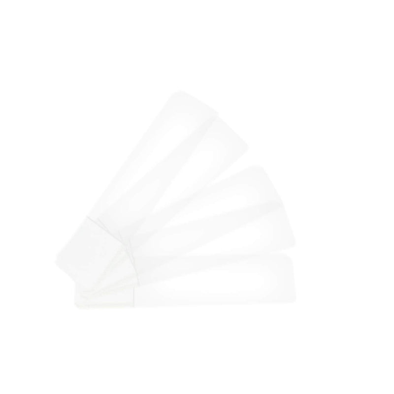Jackson Global JAP092W Super White Cytology Adhesive Microscope Slides | Ground Edge | 45° Safety Corner | 25X75mm | White Frosted-(Pack of 72 PCS)