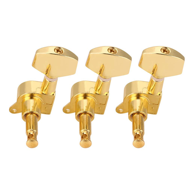 Guitar Tuning Pegs, Zinc Alloy Tuners Keys Machine Heads Guitar Parts for Guitar Brass