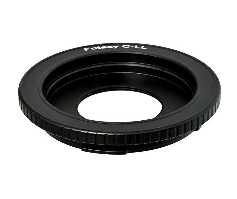 Fotasy C Mount Lens to Leica L Adapter, 16mm Cine Moive Lens Adapter to Leica L, C-Mount Leica SL Adapter, 16mm Panasonic S, fits Leica SL SL2 TL2 TL Leica T & Panasonic Lumix S1 S1H S1R, Sigma fp C - Leica L