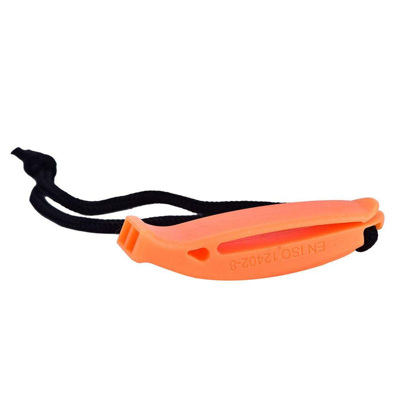 Keenso Whistle, 3Colors Loud Safety Emergency Rescue Whistle for Diving Hiking Camping orange