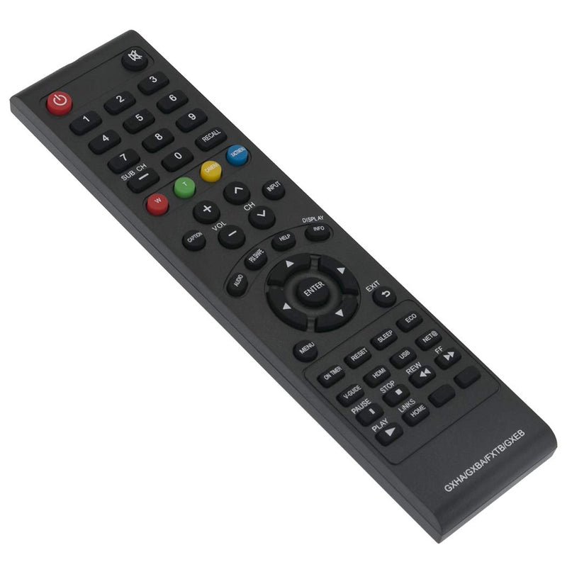 GXHA GXBA FXTB GXEB Replace Remote fit for Sanyo TV DP50843 DP55D33 DP58D33 FVD5833 DP55360 DS19204 DS25204 DS20424 DS13330 DS19330 DS13204 DS24425 DS27425 DS32225 AVM-2751S CLT1554 CLT2054 DS19310