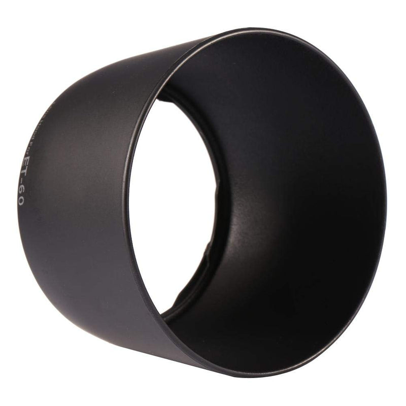 [AUSTRALIA] - Camera Lens Hood, Universal Professional Replacement ET60 Lens Hood for EF 75-300mm f/4-5.6 II/III/USM/II USM/III USM/EF 90-300MM f/4-5.6 USM 