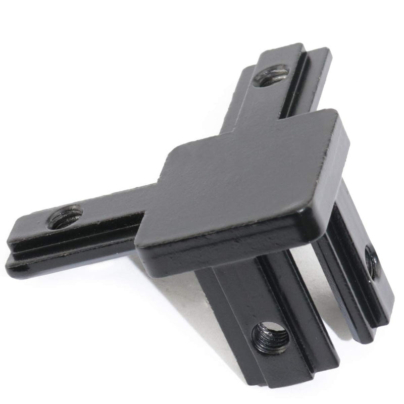 boeray 4 Pack 3 Way Bracket European 3-Way End Corner Bracket Connector for Aluminum Extrusion Profile 2020 Series with Screws and Wrench Black 2020-black