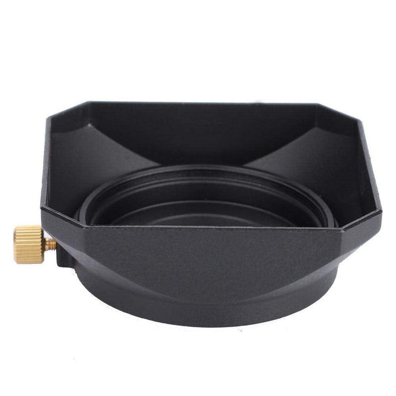Acouto 40.5mm Square Lens Hood for DV Camcorder Digital Video Camera Lens Filter Portable Square Lens Hood Cover Shade Accessory (40.5mm)