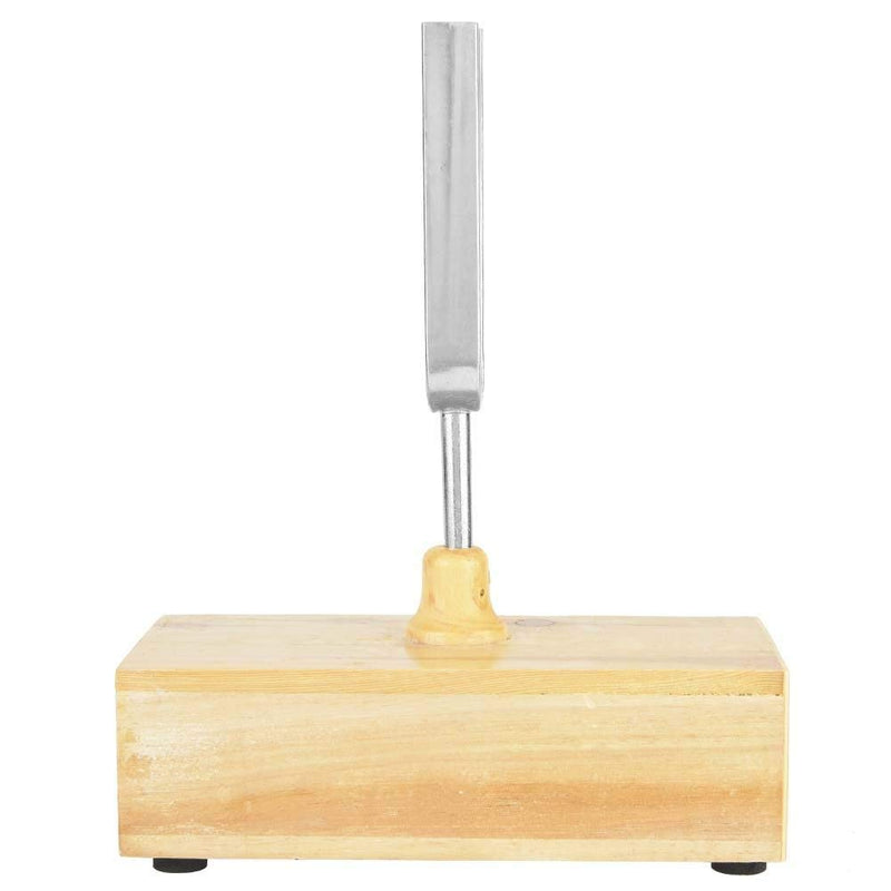 440HZ Tuning Fork Virbration Experimental Instrument with Wood Resonator Box + Knockerd Tuning Fork