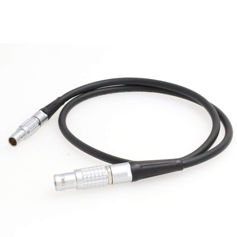 SZRMCC 1B 6 Pin Male to 0B 7 Pin Male Power Cable for DJI Ronin 2 Gimbal Stabilizer to Nucleus-M Wireless Focus Motor (Straight 6Pin-Straight 7Pin)