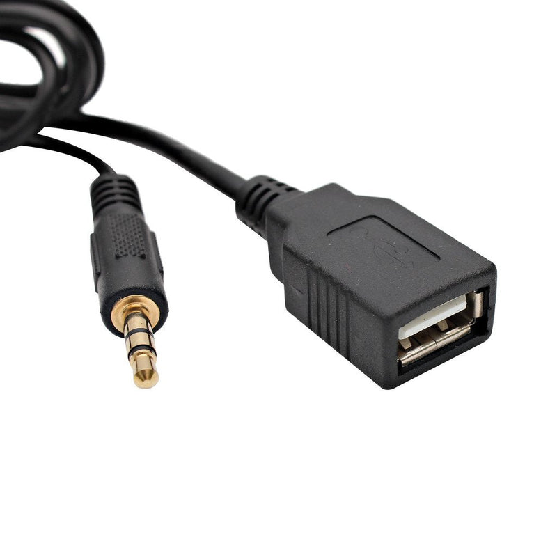 [AUSTRALIA] - Yomikoo Aux Adapter, Car Audio USB AUX Input Adapter Auxiliary Audio Interface for VWAudi A3 A4 S4 A6 S6 A8 AllRoad TT 