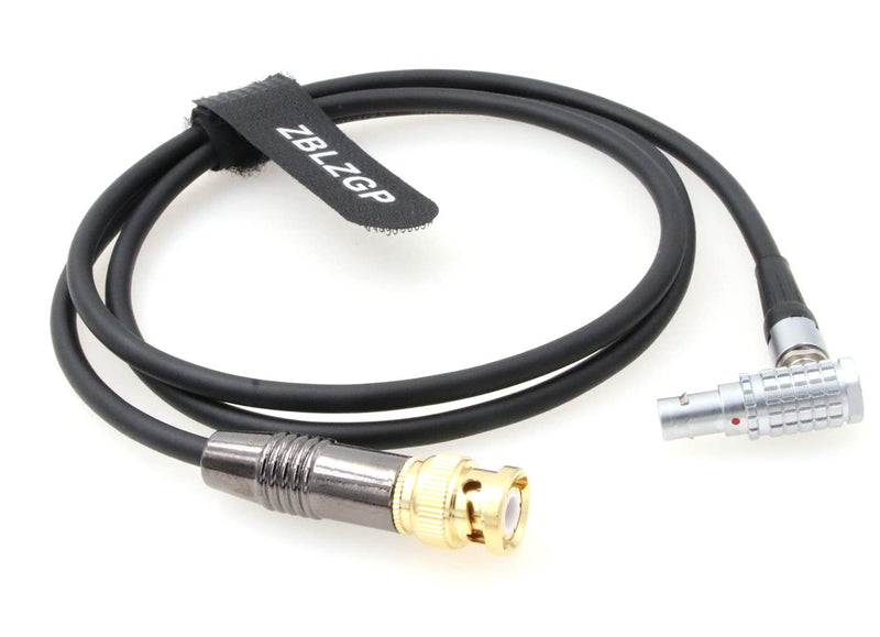 [AUSTRALIA] - ZBLZGP BNC to 5 Pin Timecode Cable for ARRI Alexa Mini/XT Camera Sound Devices ZAXCOM (Right Angle 5 pin) Right Angle 5 pin 