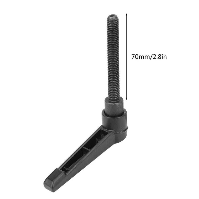 4PCS /M6 x 16/20/25/32/40/50/60/70/Male Thread Machinery 304 Alloy Adjustable Knob Handle Clamping Lever with Stud Universal Handle (70MM)