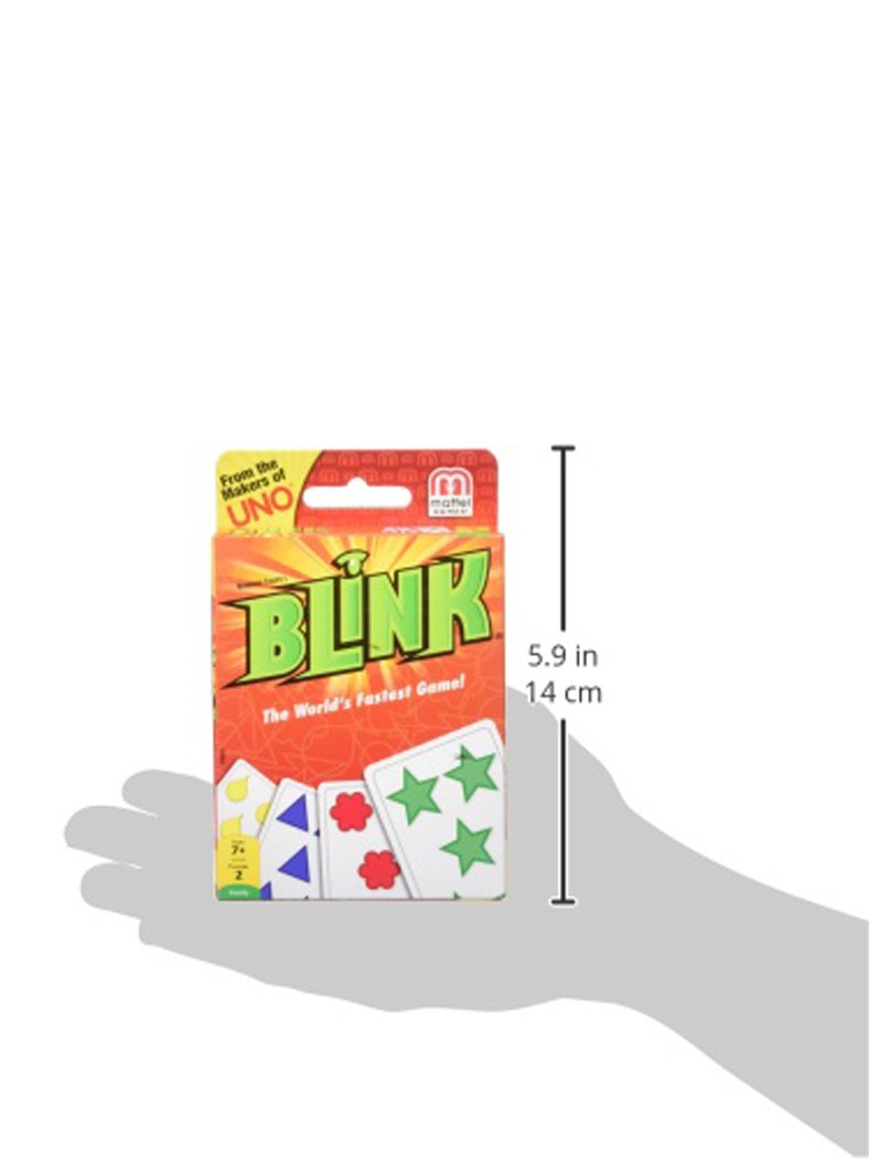Reinhard Staupe's BLINK Family Card Game, Travel-Friendly, with 60 Cards and Instructions, Makes a Great Gift for 7 Year Olds and Up