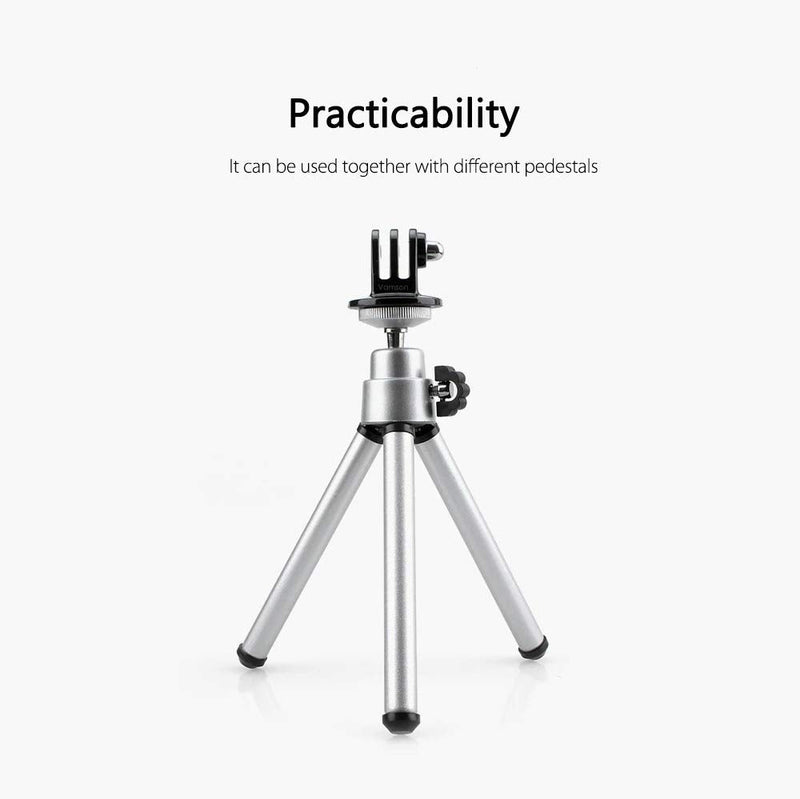 Vamson VP413 for GoPro Accessories Mini Scalable Monopod Tripod for Gopro Hero 9 8 7 6 5 4 for Action Camera DJI OSMO Action for Yi 4K (Vp413)