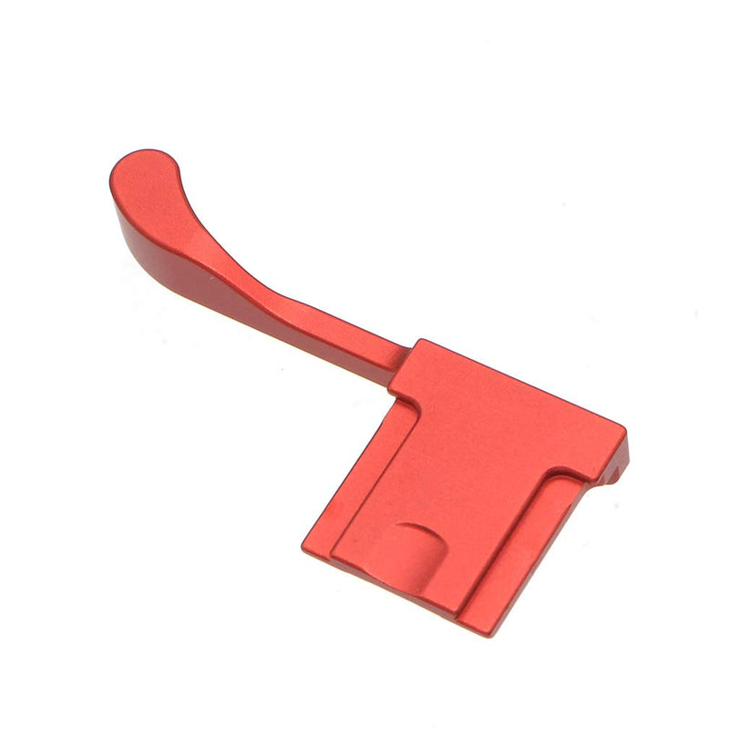 HITHUT Aluminum Alloy Hot Shoe Thumb Grip for Fujifilm X100F X100T X100S Camera Red