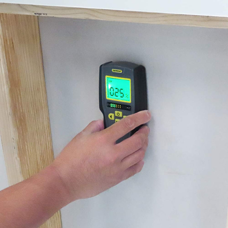 [AUSTRALIA] - General Tools MMD7NP Pinless, Non-Invasive, Non-Marring, Digital Moisture Meter, Water Leak Detector, Moisture Testerup To ¾" (19mm) Deep, Backlit LCD Screen, Visual/Audible Alarms 