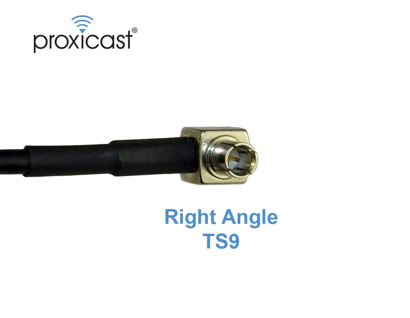 Proxicast 12 inch TS9 to SMA Female External Antenna Adapter Cable Pigtail for USB Modems, Hotspots & Routers - MR1100 Nighthawk, Unite Express 2, Verizon 8800L, 7730L, AC791L, USB800, LBL2120.