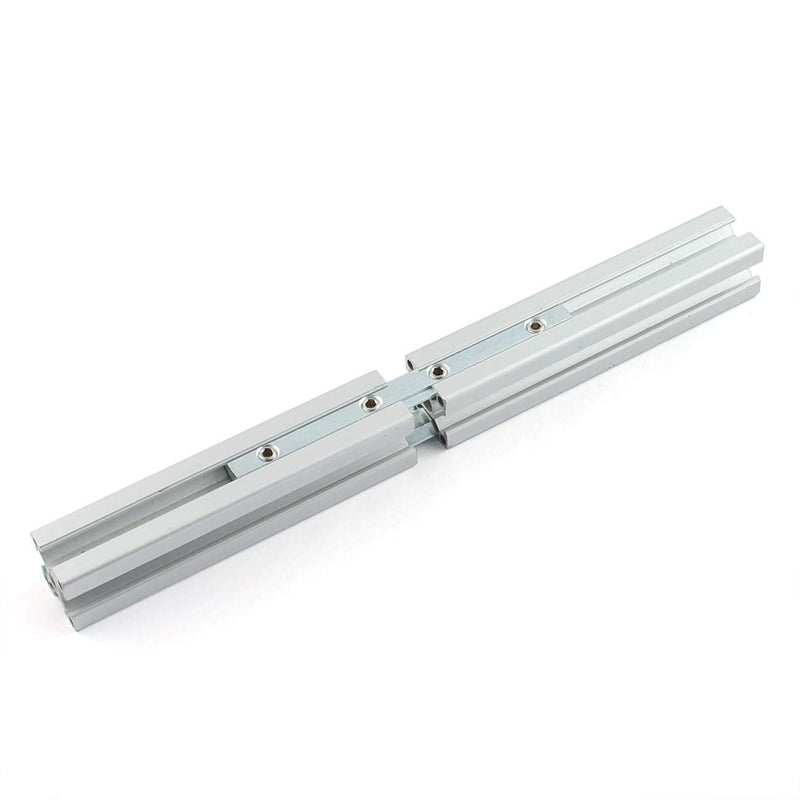 PZRT 4-Pack 2020 Series Aluminum Profile Straight Line Connector,Length 3.9 Inch Bracket Fastener with M5 Screw,for T Slot 6mm Aluminum Extrusion Profile Connect Parts