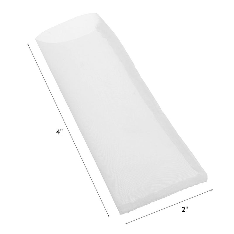 120 Micron | Premium Nylon Tea Filter Press Screen Bags | 2" x 4" | 100 Pack | Zero Blowout Guarantee | All Micron & Sizes Available 120 micron