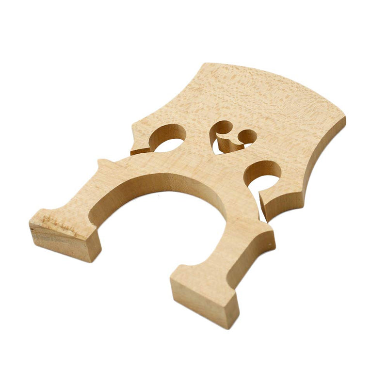Hordion 3/4 Cello Bridge Maple Cello Fitted Bridge Cello Parts