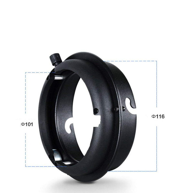 Fomito Photo Studio Elinchrom Speedring to Bowens Mount Converter Monolight Interchangeable Adapter Ring