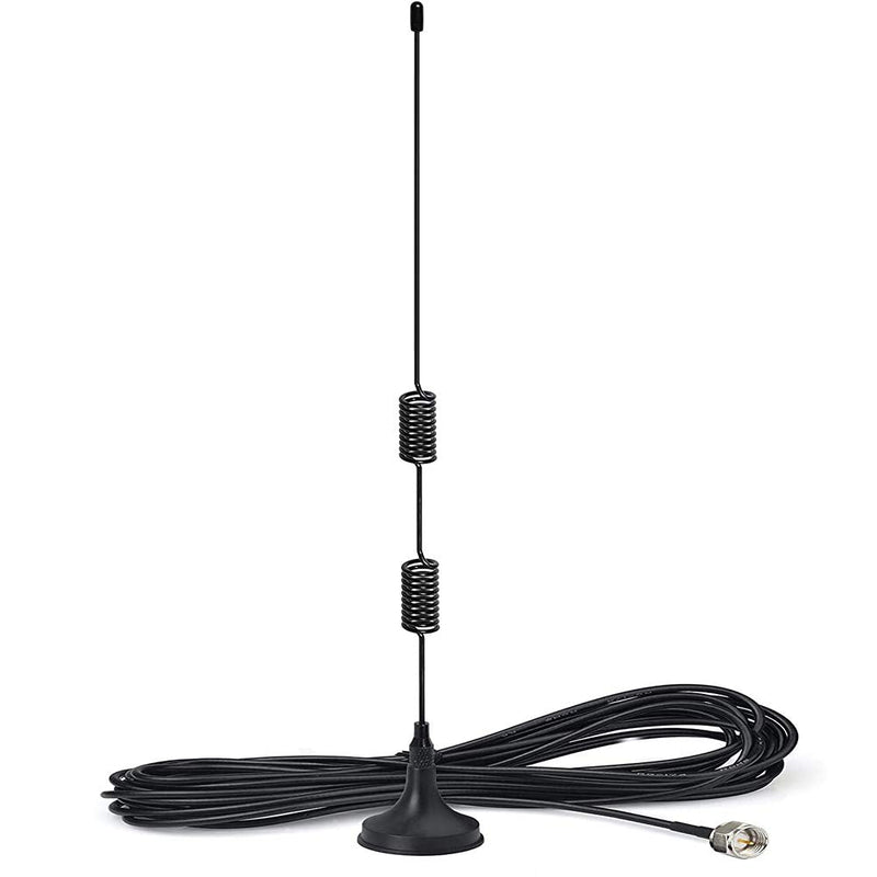 AOICRIE 2pcs FM Antenna Magnetic Base FM Radio Antenna for Pioneer Onkyo Yamaha Marantz Sherwood Indoor Digital HD Radio FM Radio Bluetooth Home Stereo Receiver