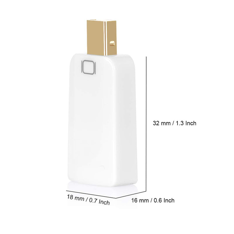 FREEGENE Mini DisplayPort to HDMI Adapter 1080p Mini Dp to HDMI Converter for MacBook Air Pro