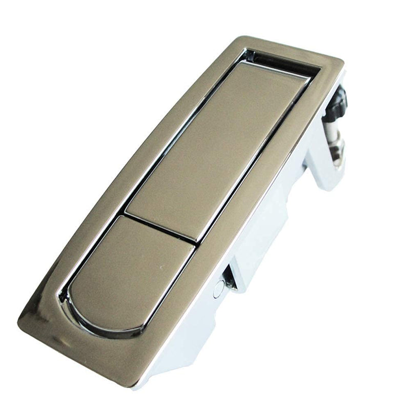 2PCS Compression Latch Lock Trigger Latch Lock Smith Series Zinc Alloy Adjustable Lever Hand Operate Silver Keyless