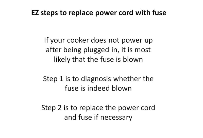 GJS Gourmet 3 Prong Power Cord Fuse Combo Works with Instant Pot Duo 80, Duo Plus 80, EVO Plus 6, EVO Plus 80, Nova 80, Nova 100, Duo Crisp AF 8, Ultra 80". This is not Created or Sold by Instant Pot