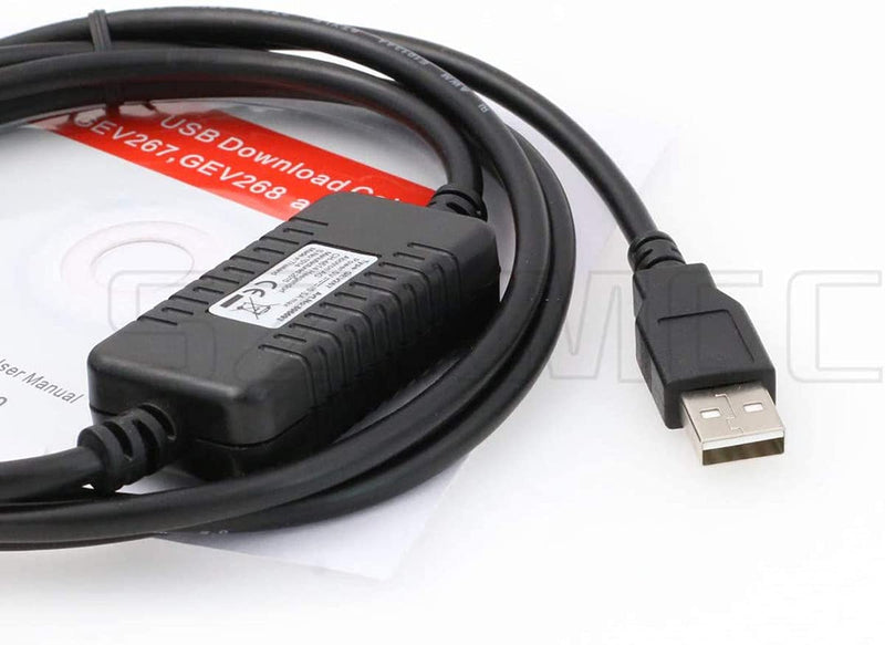 SZRMCC GEV267 806093 0B 5 pin Male to USB Data Cable for Leica Viva Total Stations and DNA Series Digital Level Instrument (Original GEV267) Original GEV267