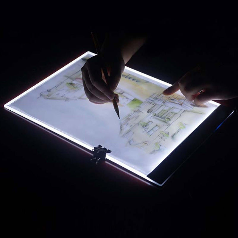 CRT A4 LED Light Box Tracer, USB Power Adjustable LED Light Tablet Board Pad for Artists, Drawing, Sketching, Animation, 5D Diamond Painting DIY