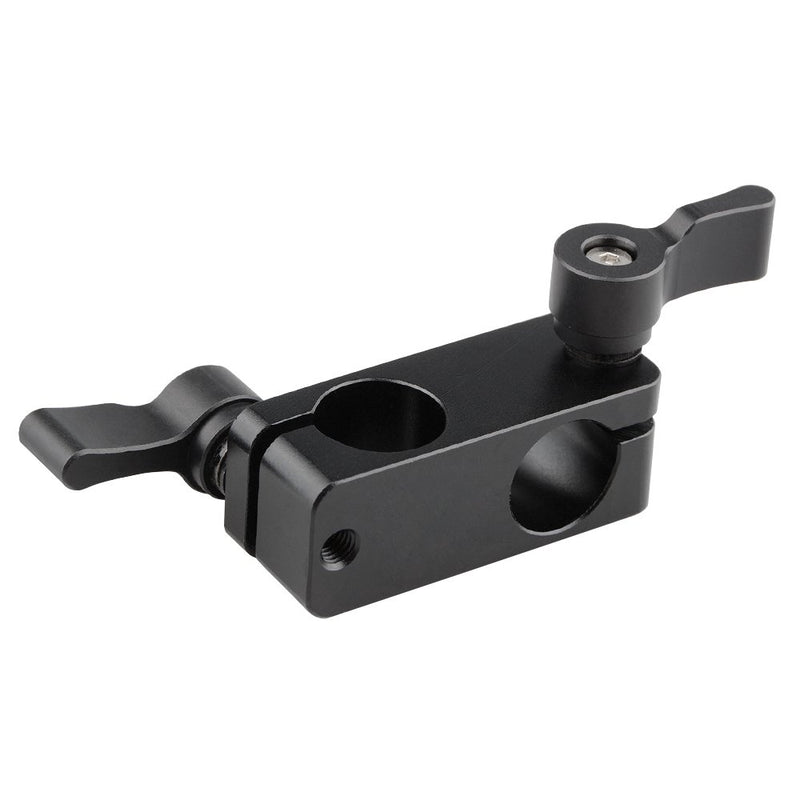 CAMVATE Right Angle Rod Clamp 15mm Rod 90 Degree Rotate for Video Camera DSLR Rig(Black)