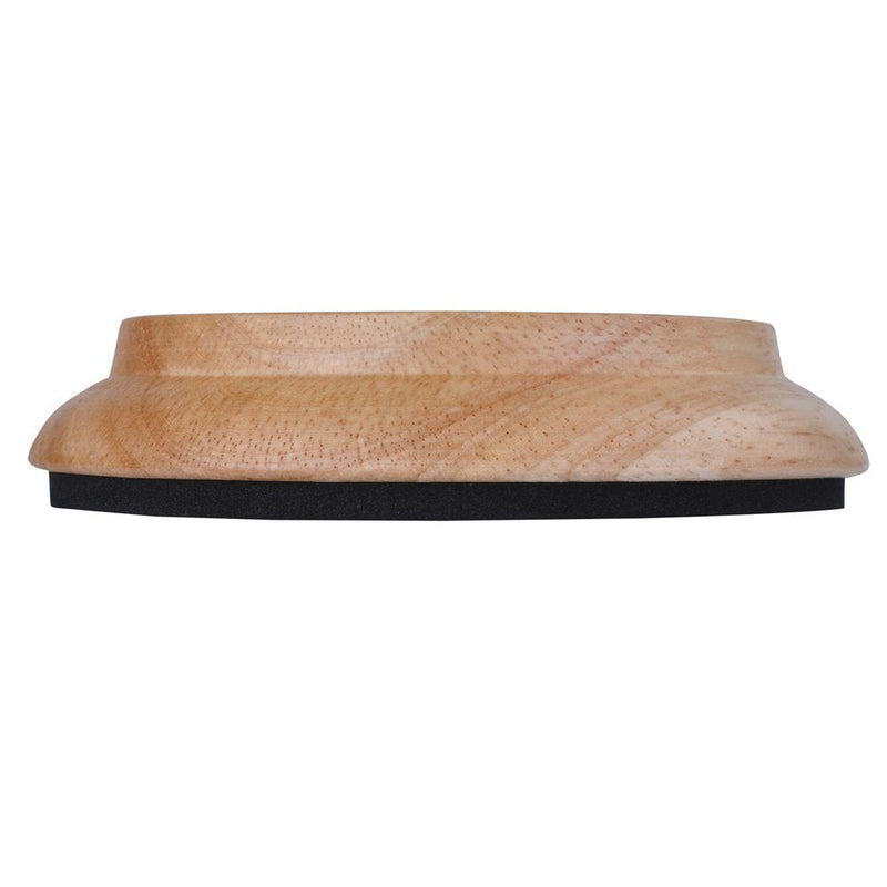 Upright Piano Caster Cups,Premium Quality Hardwood Piano Caster Pads Furniture Leg Pad Set of 4, w/EVA Anti-Slip & Anti-Noise Foam Mat for Hardwood Floor Protectors (Natural Wood) Natural Wood