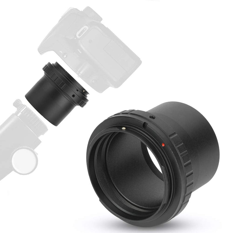 Telescope Camera Adapter for Canon Telescope Adapter, 2 inch Camera Adapter M48 X 0.75mm T Ring Adapter Telescope Mount & Inner/Outer Ring Double Structure, for Canon EOS Mount Camera 2in Eyepiece