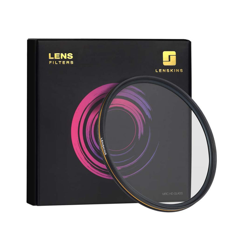 LENSKINS 77mm CPL Circular Polarizing Filter for Camera Lenses, 16-Layer Multi-Resistant Nano Coated, Ultra Slim, German Optics Glass, Weather-Sealed, Circular Polarizer Filter with Lens Cloth