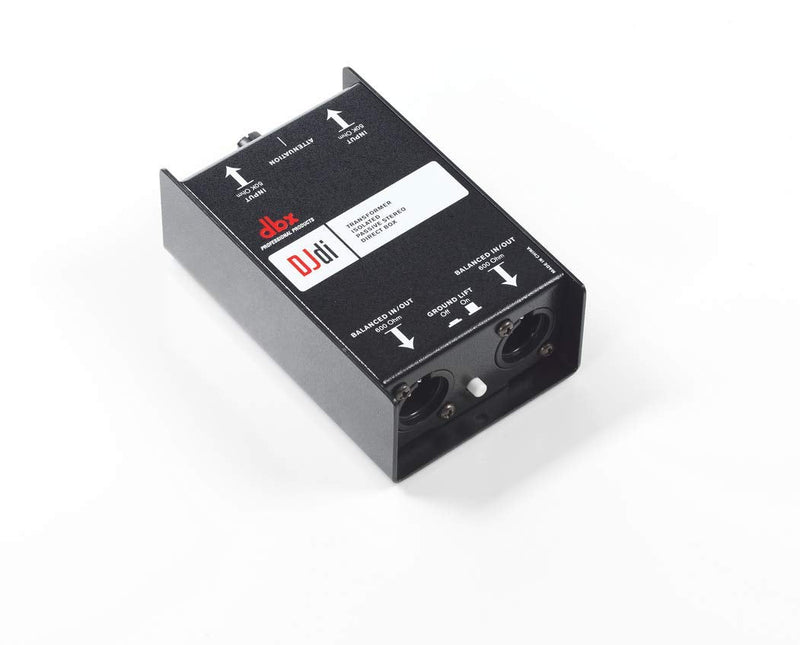 dbx DJDI Passive 2-Channel Direct Box with Line Mixer