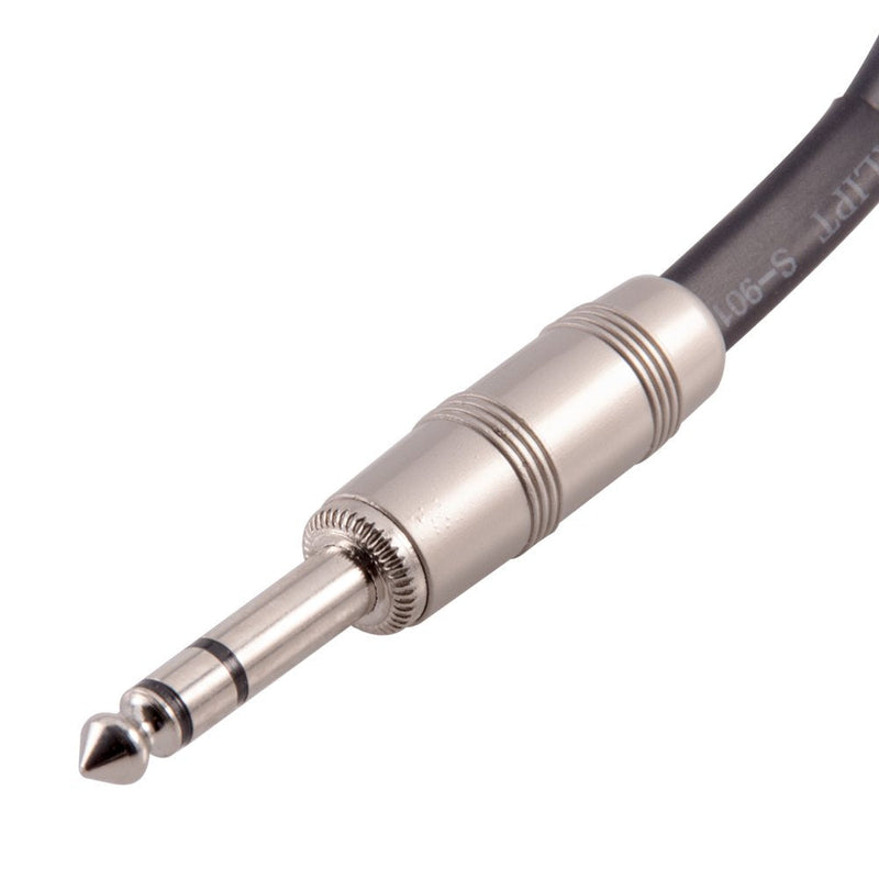 [AUSTRALIA] - Seismic Audio 3 Foot TRS Male to Dual 1/4 Inch TS Y Splitter Cable-Interface Cord (SA-Y83) 