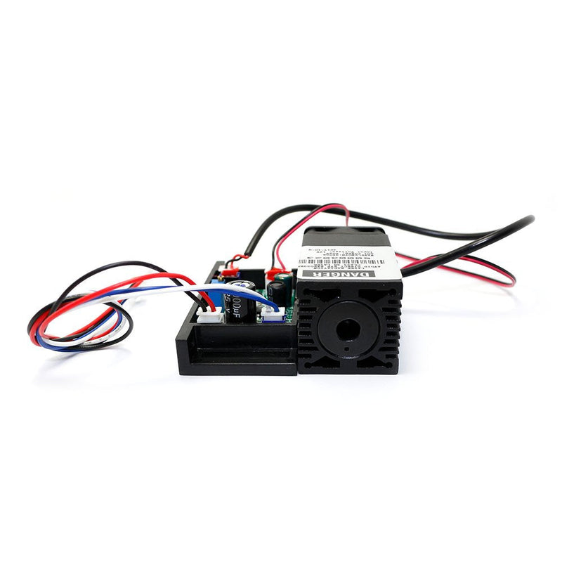 Industrial Blue Lasers 445nm 447nm 450nm 50mw Dot Diode Module w/Driver Out and TTL & Fan Cooling