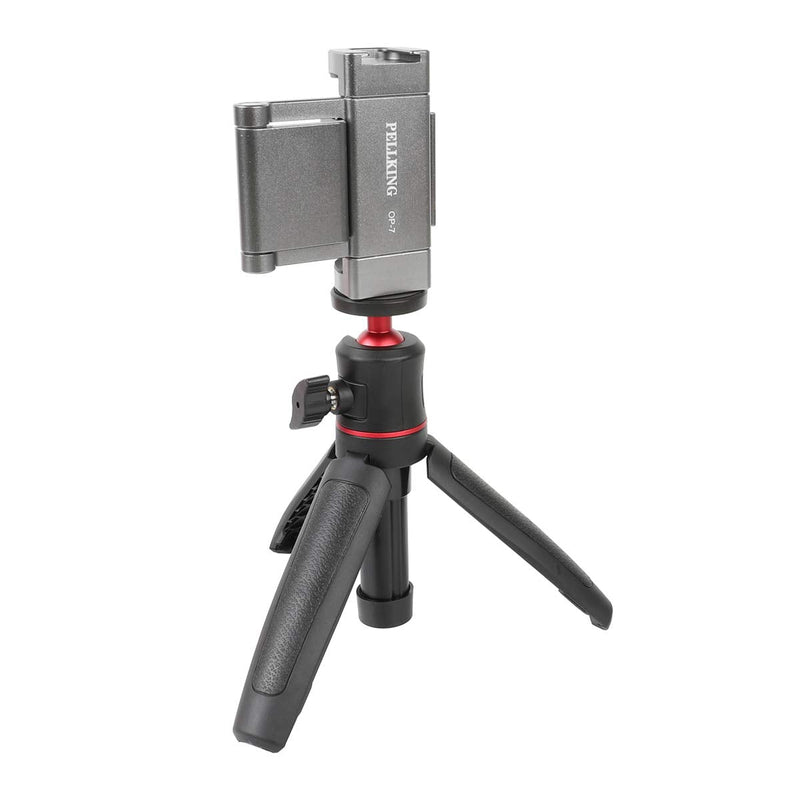 Pellking Osmo Pocket/Osmo Pocket 2 Phone Holder Set Expansion Accessories + Universal Mini Extension Pole Tripod Compatible with DJI OSMO Pocket 2/ DJI OSMO Pocket and Smartphone