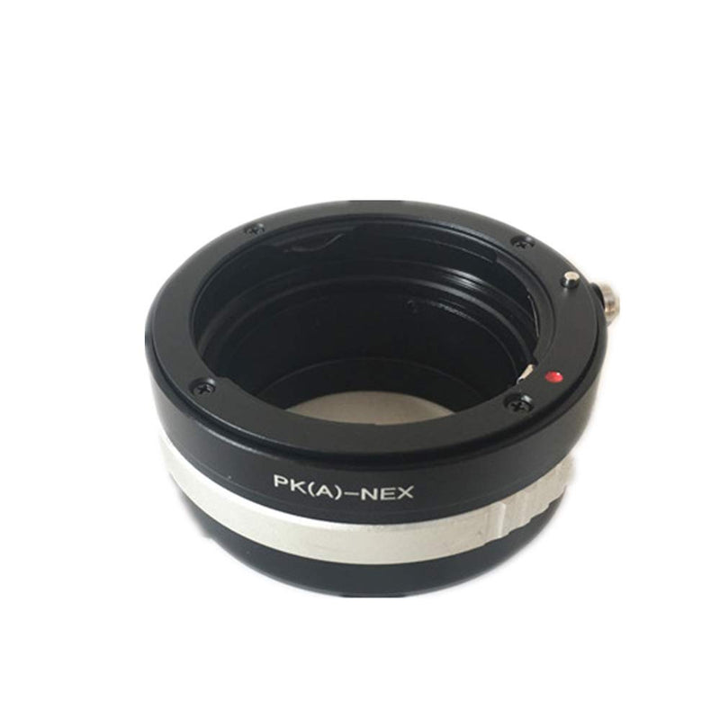 PK(A) to NEX Lens Adapter, for Pentax K PK-A DA AF Lens to for Sony NEX E-Mount Camera, NEX-C3 NEX-5C A7 A7S A7SII A7RII A7III A7RIII A7SIII A9 A6500 A6300 A6000 A5100 A5000 +NEX Before Rear Cap PK A to sony NEX Adapter