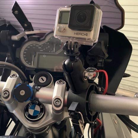 MyPilotPro Grizzly ATV UTV Mount for GoPro - Medium 1.0" thru 1.5" dia