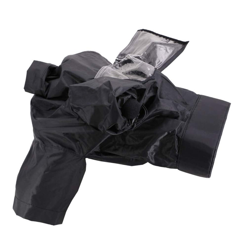 CamRebel Rain Cover for FS5 Z150 FS5MK2 AX2000E PX298MC 285MC Camcorders (S, Black) S